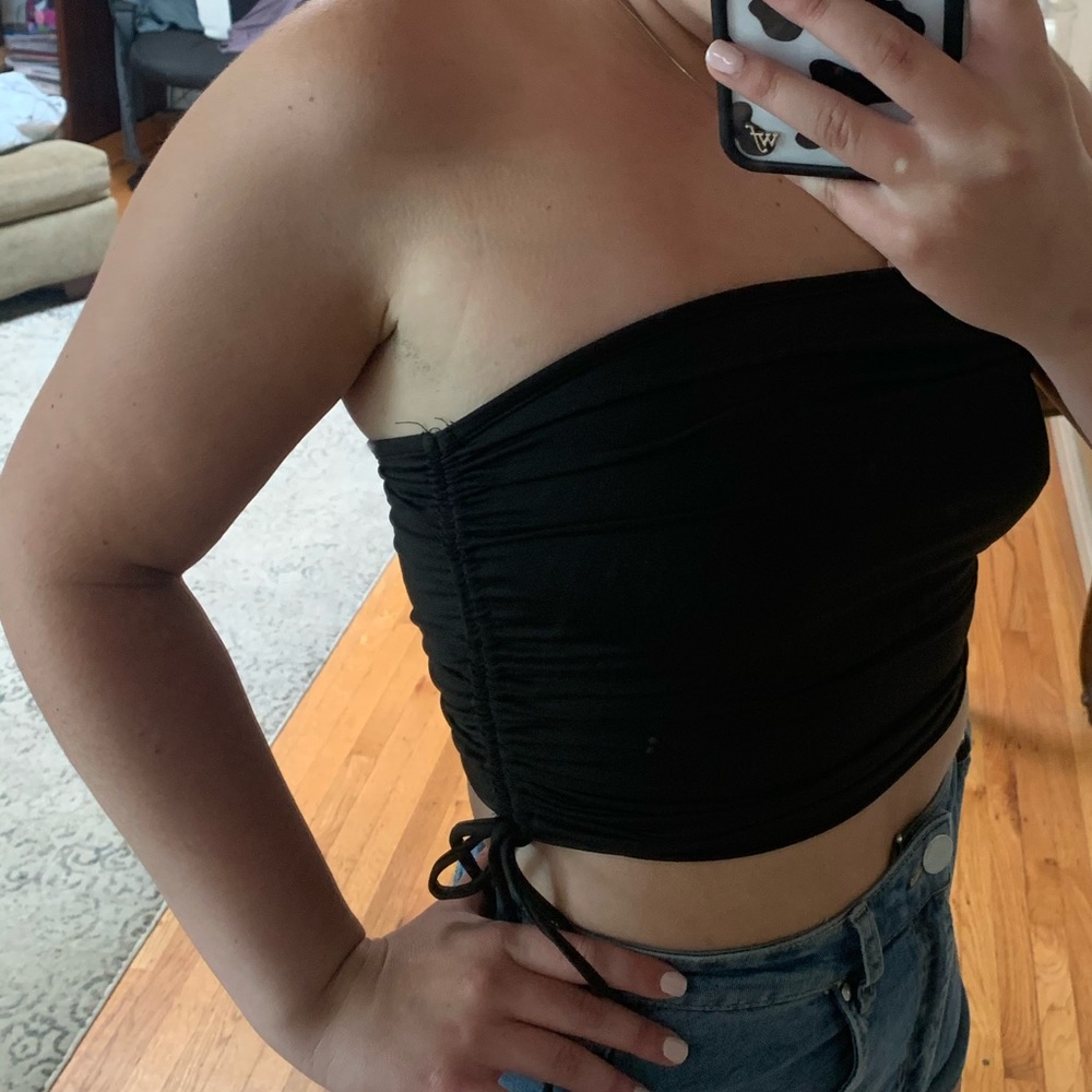 Tie side tube top